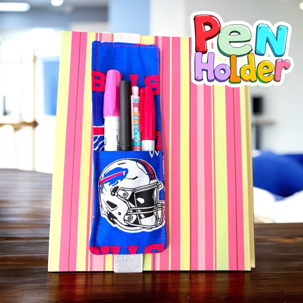 Blue and Pink Pen Holder Pencil Case